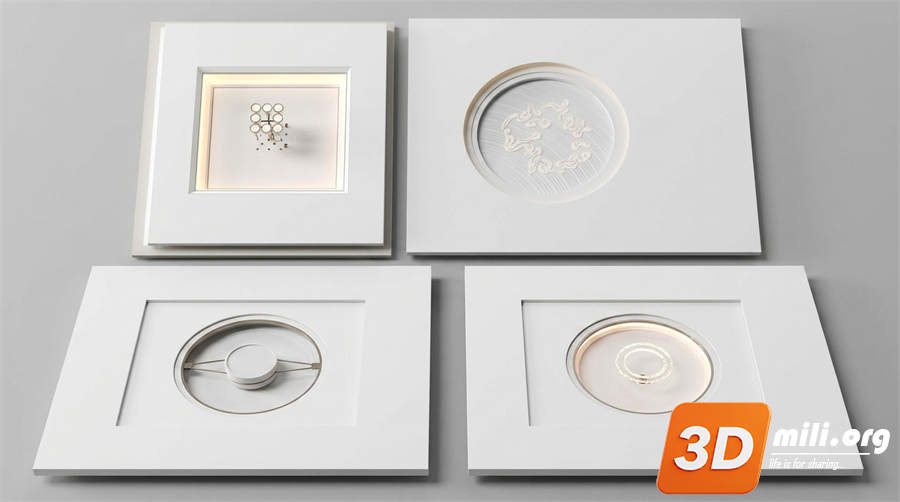 Ceiling Decoration Skp Files